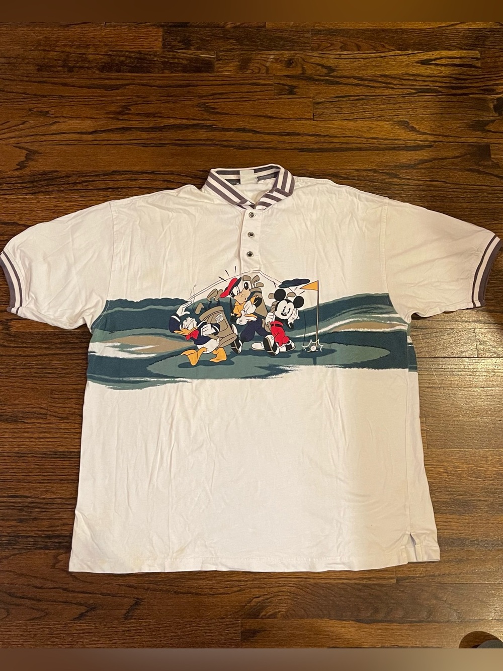 Vintage Disney White Polo
